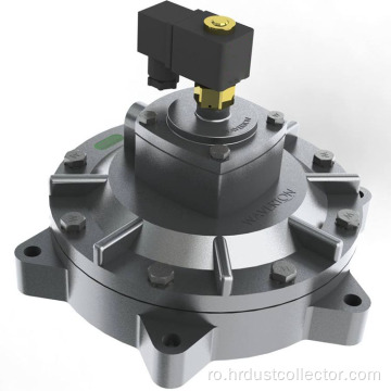 Supapă pneumatică electromagnetică a impulsului de impuls